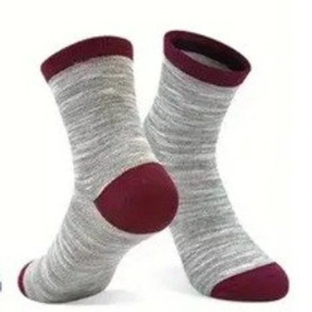 Sports Casual Crew Socks‎ 7-10 YO Boys Retro Striped Soft Anti-slip Youth NEW